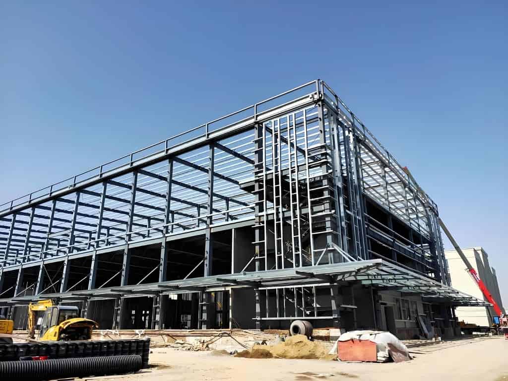 钢结构会展中心,展览馆钢结构,钢结构厂房设计项目案例-内蒙古蒙强兴建筑